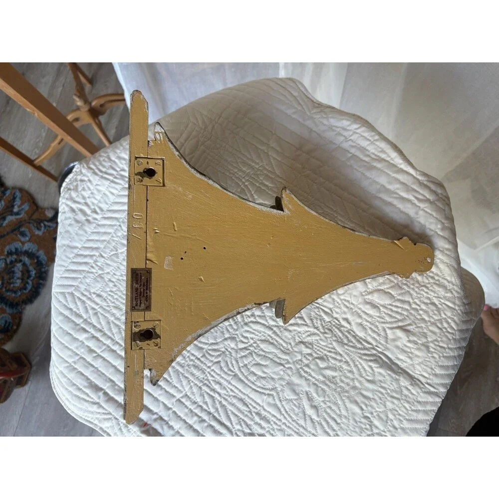 2 Maitland-Smith Gold Leaf Wall Shelves Corbels Sconce Acanthus Leaf Indonesia